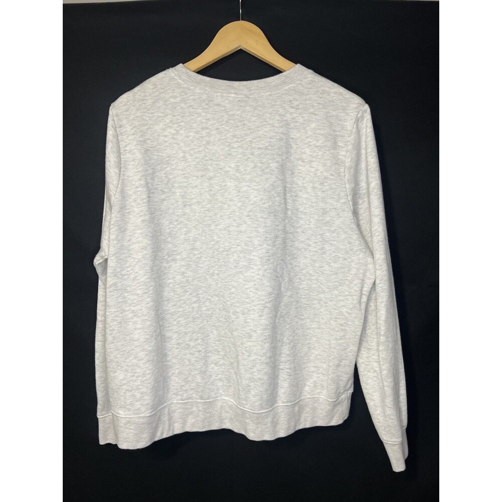 Nike Sportswear Pullover sweatshirt BV2662-100 light gray Black logo size Men XL - Picture 5 of 7
